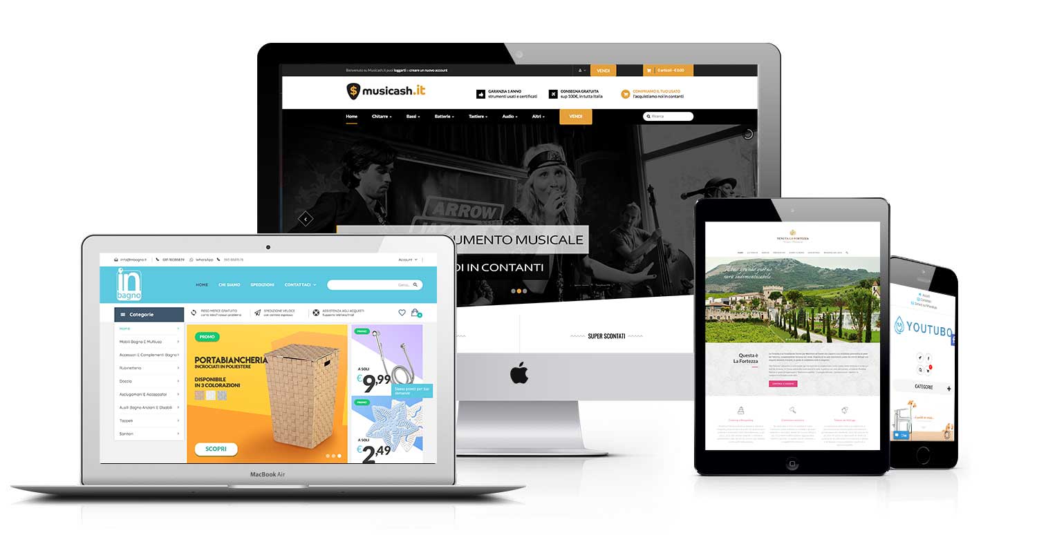 Realizzazione Siti web E-Commerce